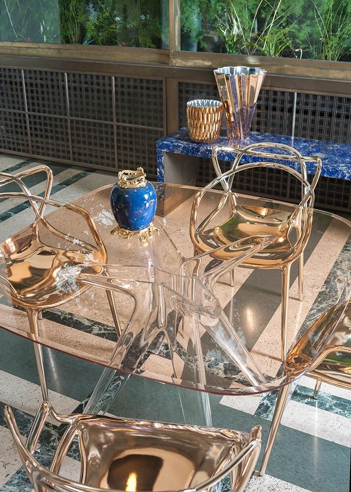 KARTELL table SIR GIO with square top