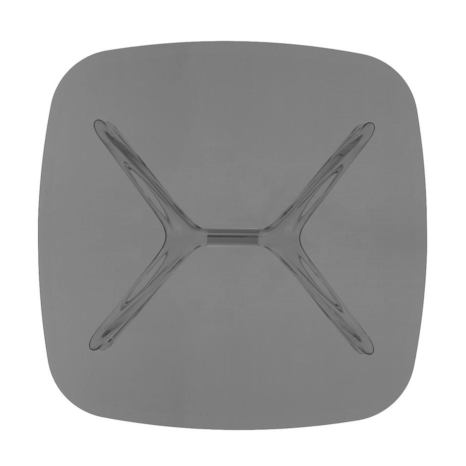 KARTELL coffee table BLAST with square top