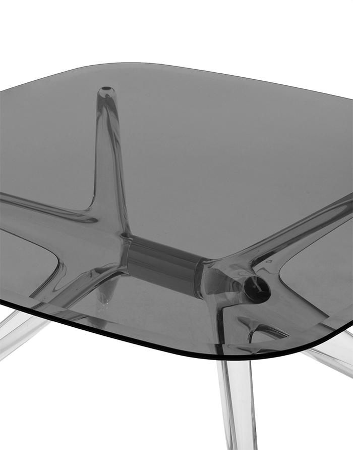 KARTELL coffee table BLAST with square top