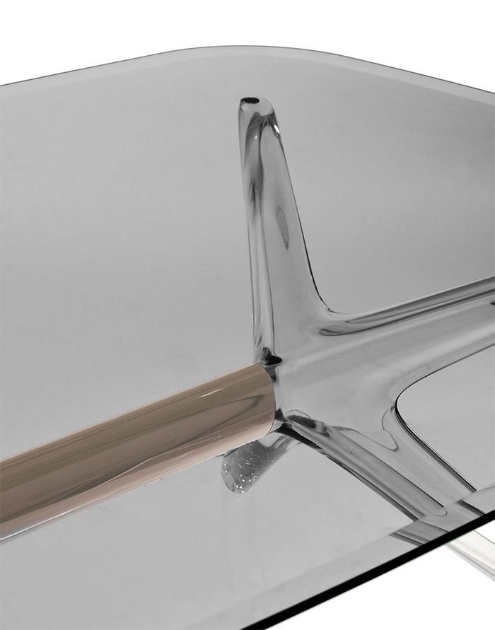 KARTELL coffee table BLAST with rectangular top