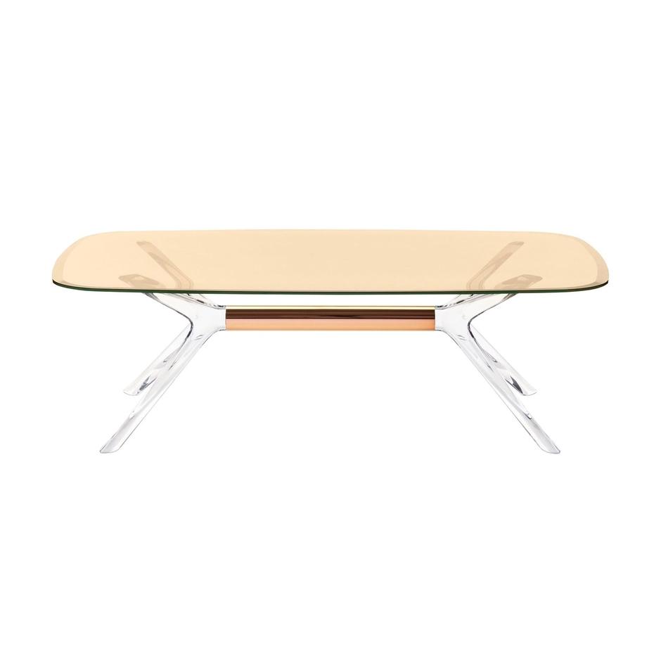 KARTELL table basse BLAST avec plateau rectangulaire