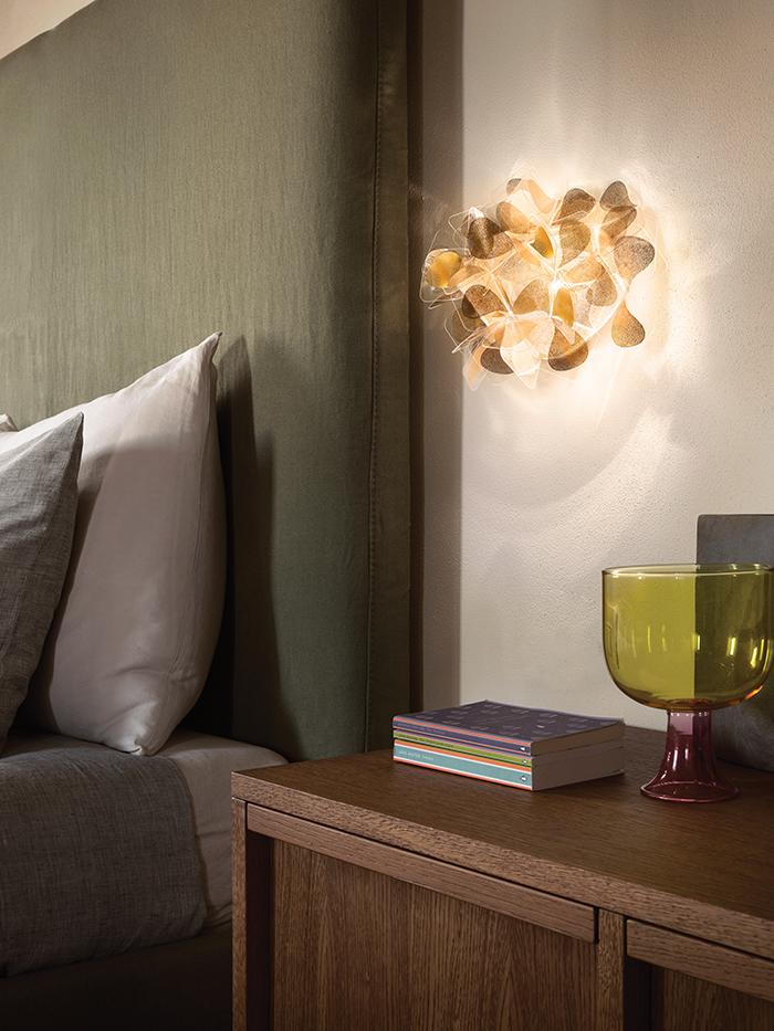 SLAMP wall lamp CLIZIA APPLIQUE MAMA NON MAMA GOLD