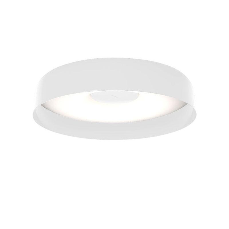 MARTINELLI LUCE lampe au plafond PAPAVERO Ø 50 cm (Blanc - Aluminium verni)