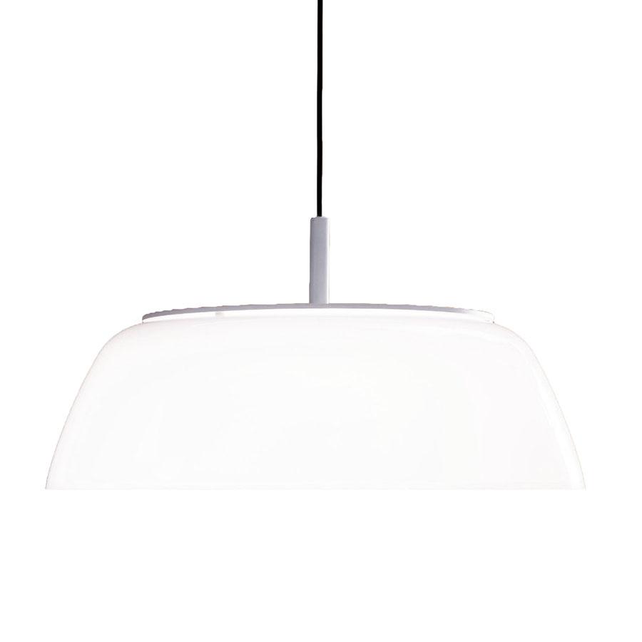 MARTINELLI LUCE lampe à suspension ONDA (blanc opale - Methacrylate et aluminium)