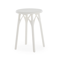 KARTELL set of 2 stools A.I. STOOL LIGHT H 45 cm