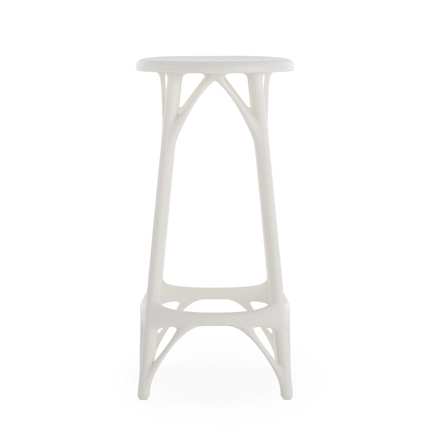 KARTELL set of 2 stools A.I. STOOL LIGHT H 65 cm