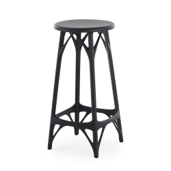 KARTELL set of 2 stools A.I. STOOL LIGHT H 65 cm
