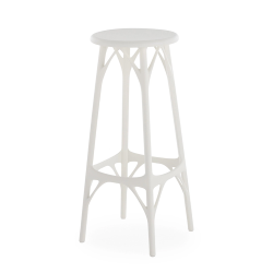 KARTELL set of 2 stools A.I. STOOL LIGHT H 75 cm