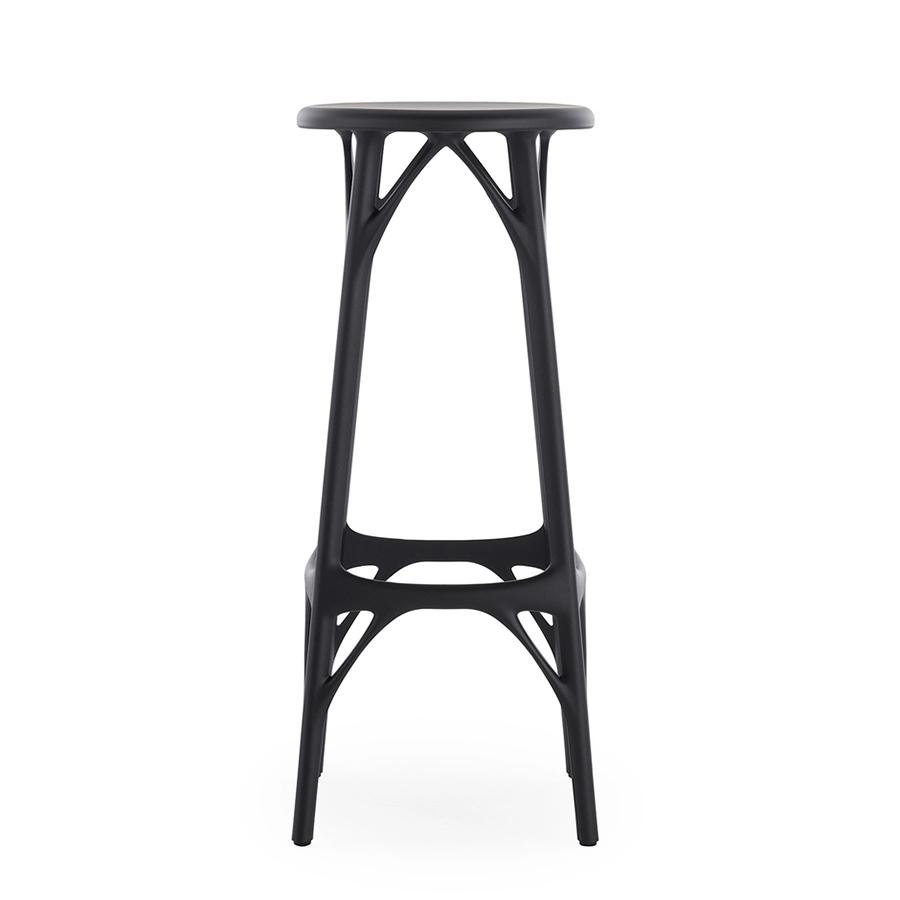 KARTELL set of 2 stools A.I. STOOL LIGHT H 75 cm
