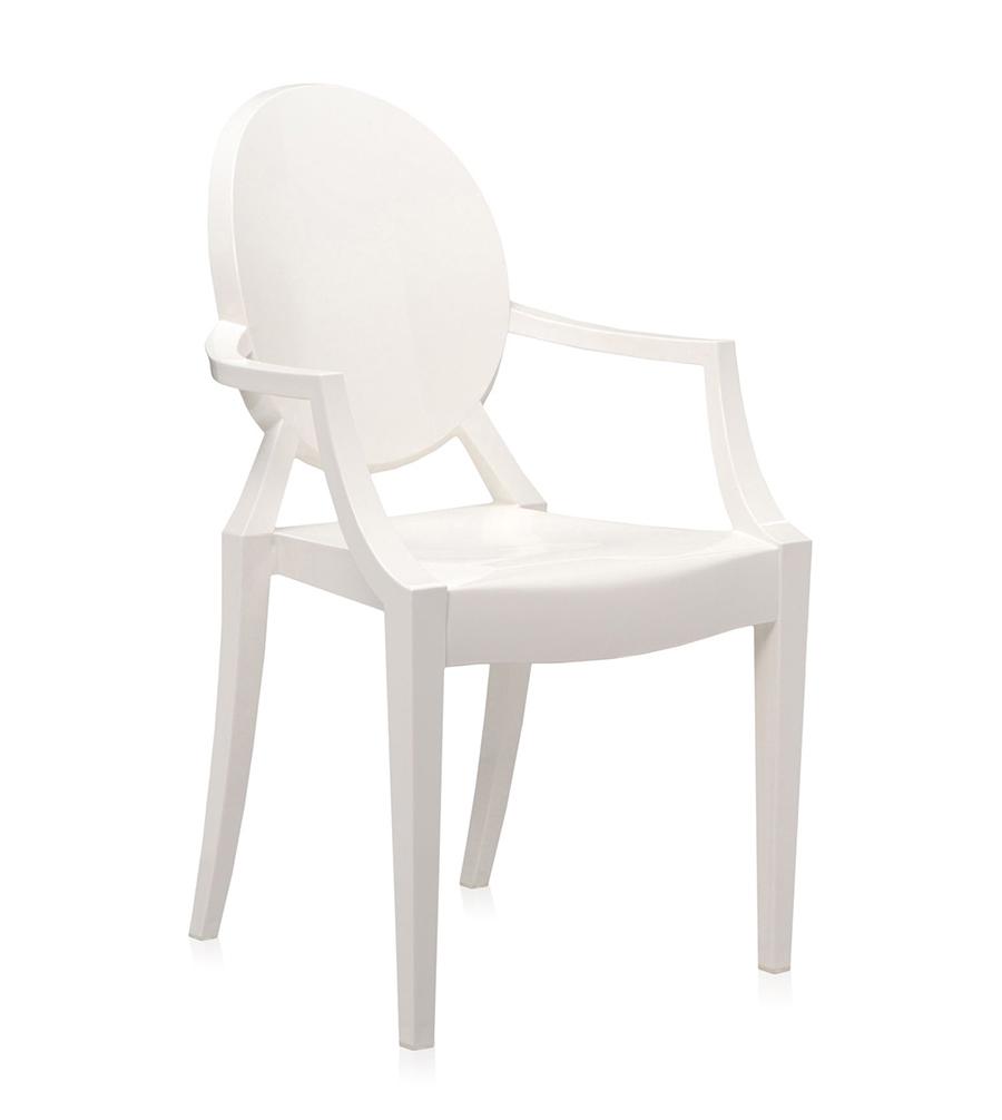 KARTELL set de 4 chaises LOUIS GHOST