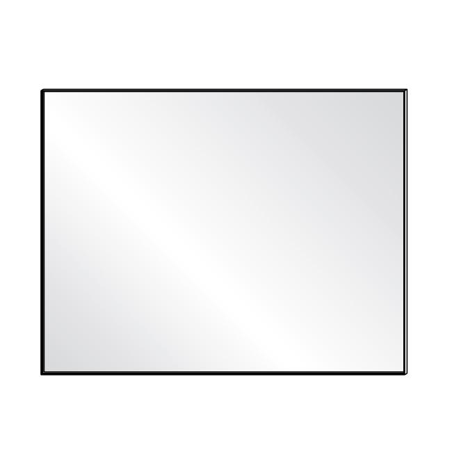 PORRO miroir sur pied REFLECTION (230x180 cm - Verre et bronze satiné)