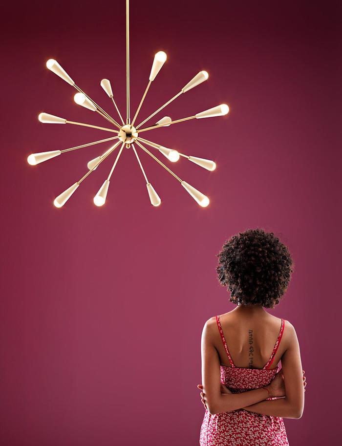 STILNOVO lampe à suspension SPUTNIK