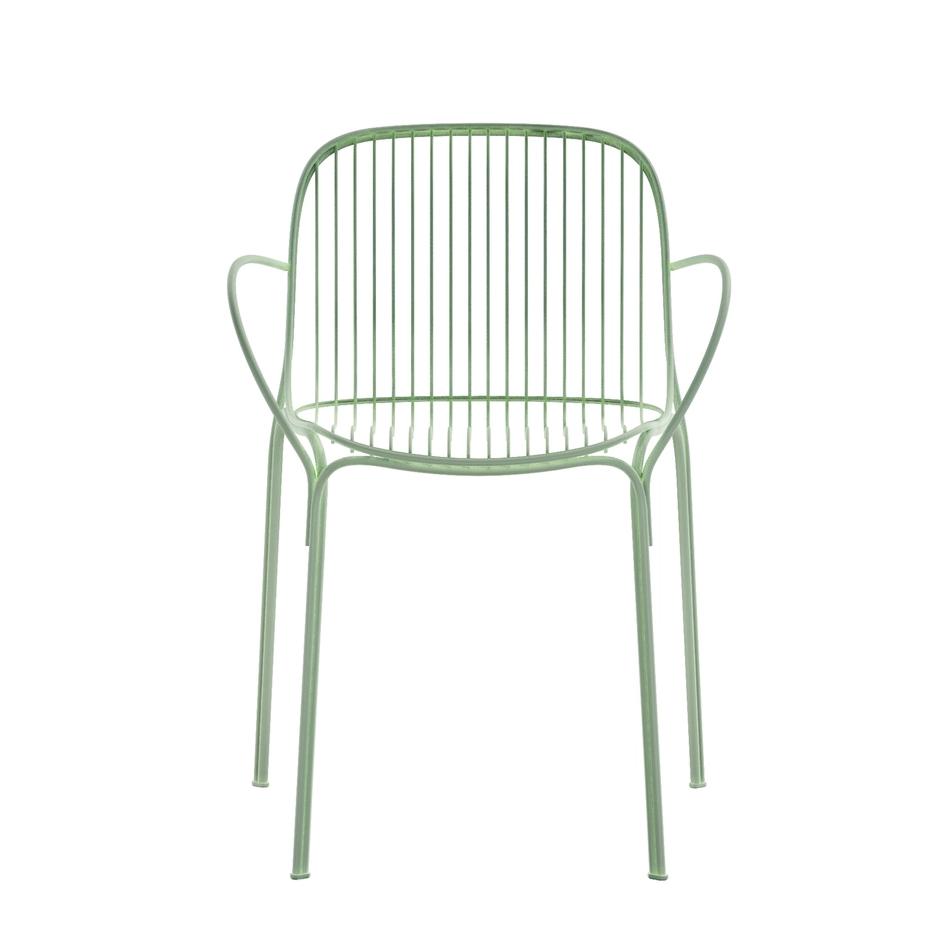 KARTELL outdoor chair with arms HIRAY