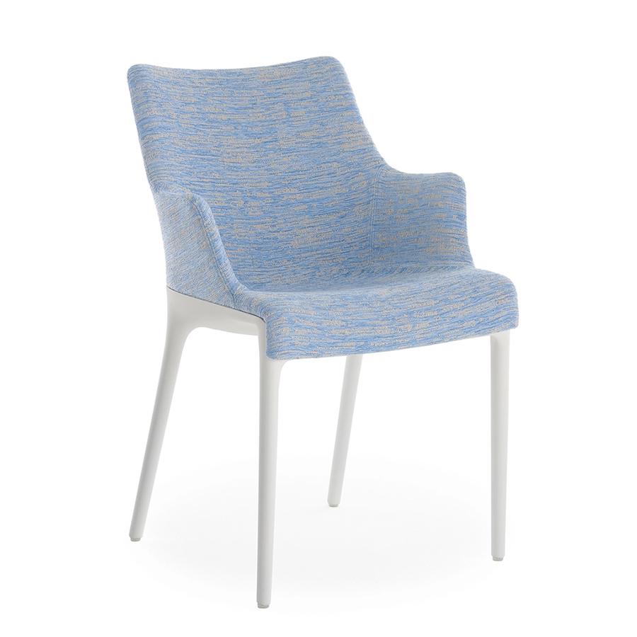 KARTELL chaise avec accoudoirs ELEGANZA NIA tissu MELANGE