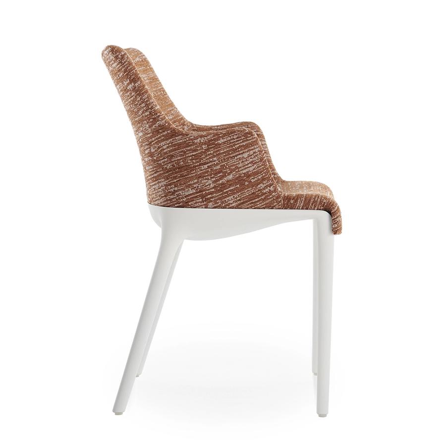 KARTELL chaise avec accoudoirs ELEGANZA NIA tissu MELANGE