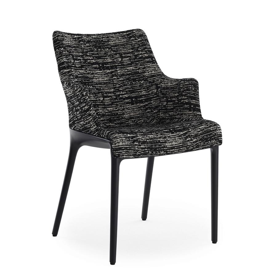 KARTELL chaise avec accoudoirs ELEGANZA NIA tissu MELANGE