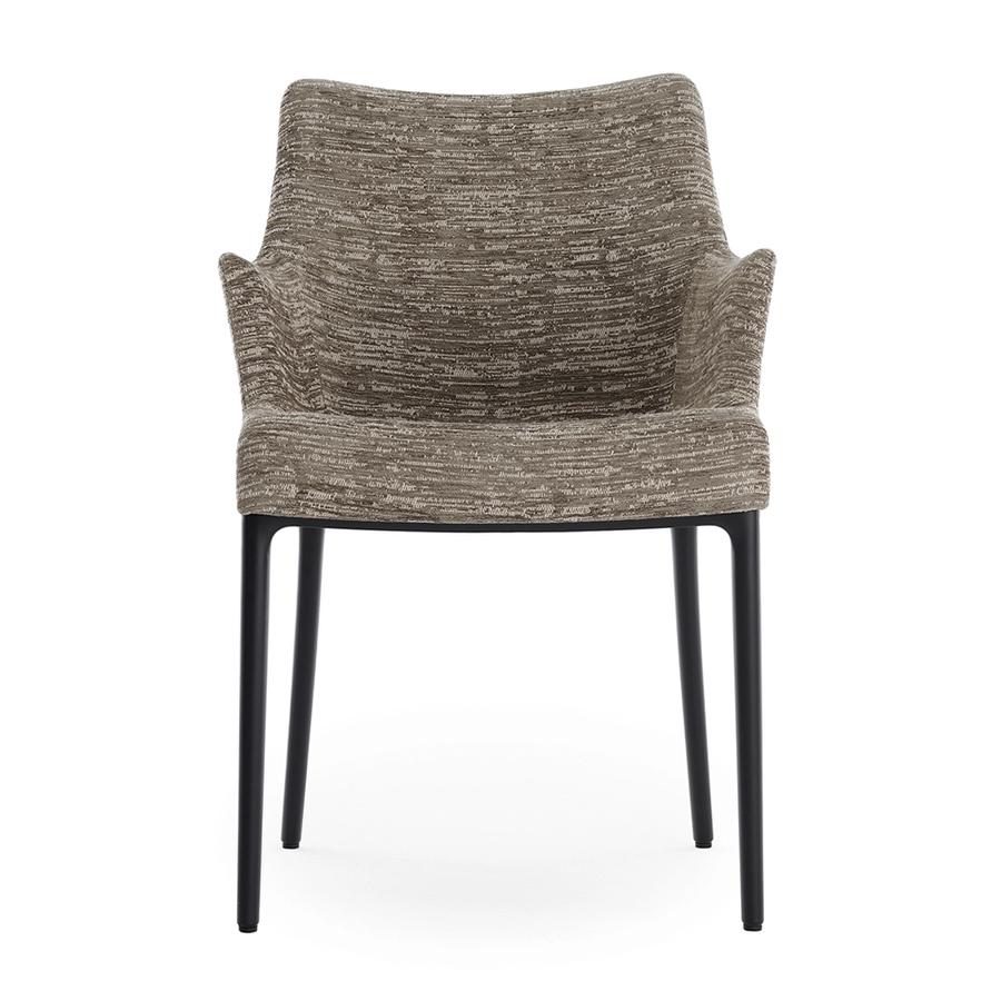 KARTELL chaise avec accoudoirs ELEGANZA NIA tissu MELANGE