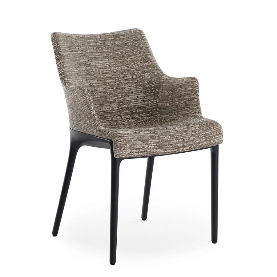 KARTELL chaise avec accoudoirs ELEGANZA NIA tissu MELANGE