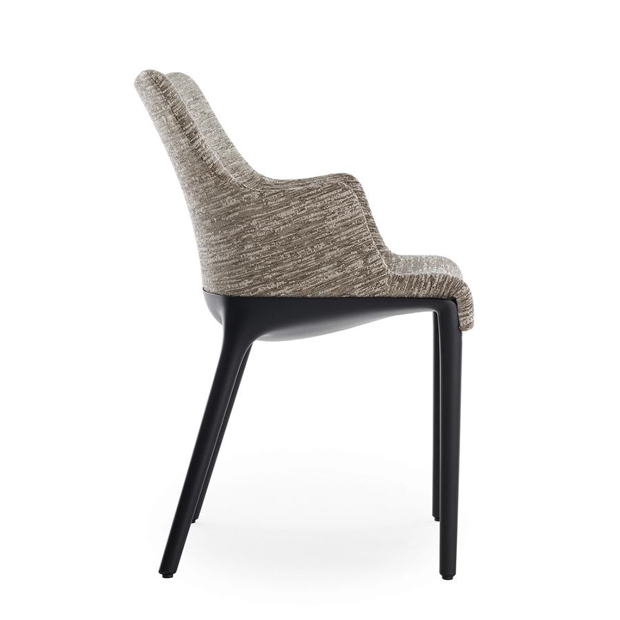 KARTELL chaise avec accoudoirs ELEGANZA NIA tissu MELANGE
