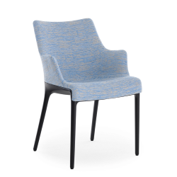 KARTELL chaise avec accoudoirs ELEGANZA NIA tissu MELANGE