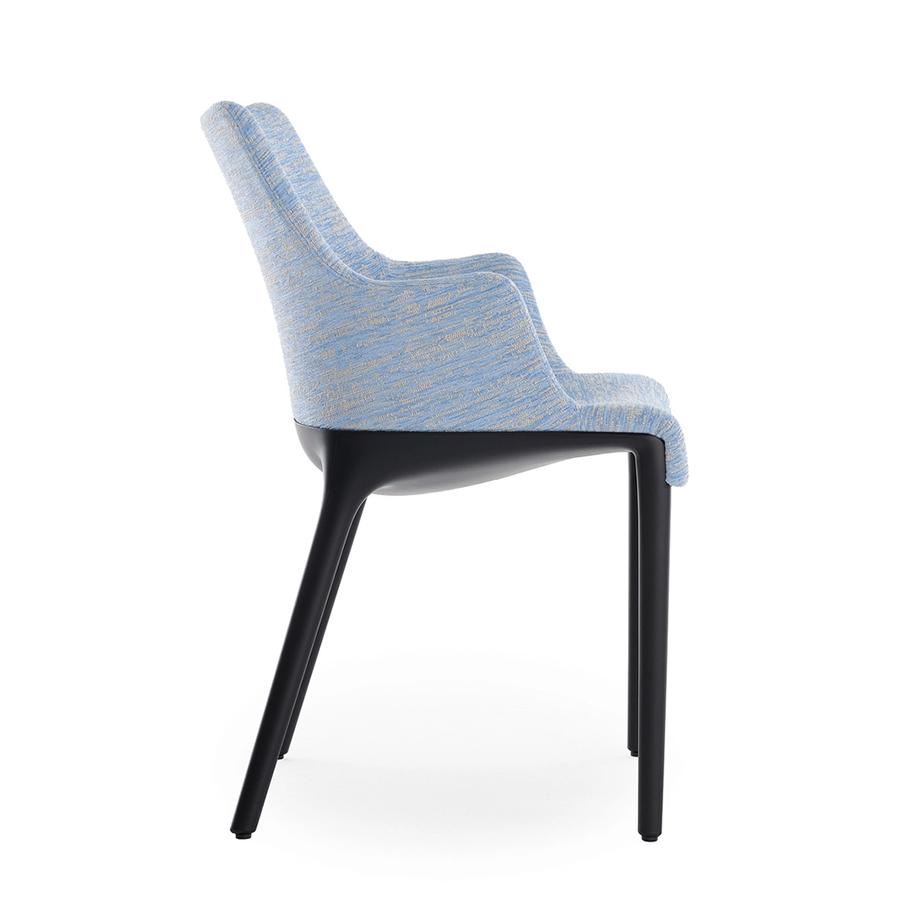 KARTELL chaise avec accoudoirs ELEGANZA NIA tissu MELANGE