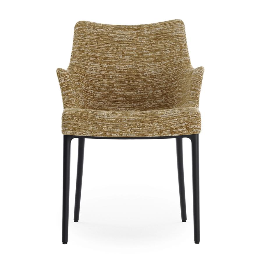 KARTELL chaise avec accoudoirs ELEGANZA NIA tissu MELANGE