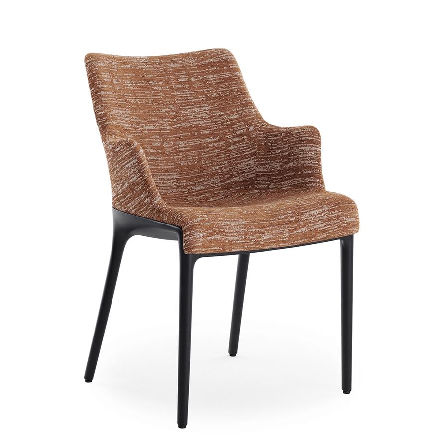 KARTELL chaise avec accoudoirs ELEGANZA NIA tissu MELANGE