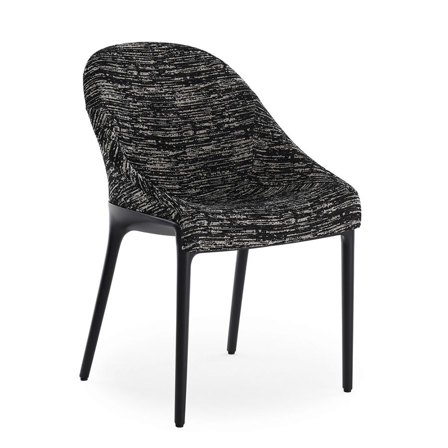 KARTELL chaise ELEGANZA ELA tissu MELANGE