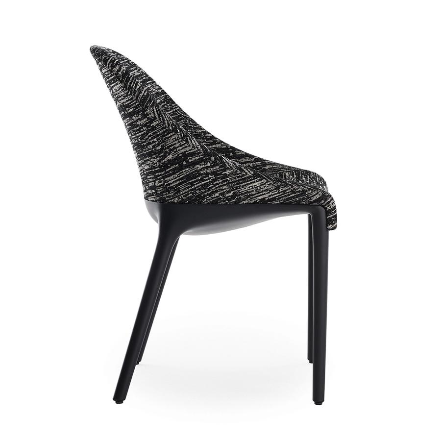 KARTELL chaise ELEGANZA ELA tissu MELANGE