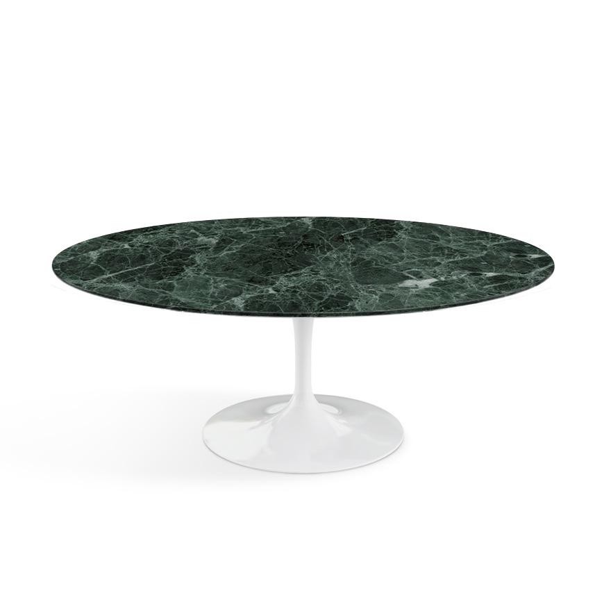 KNOLL oval low coffee table TULIP Eero Saarinen's collection 107x70 cm