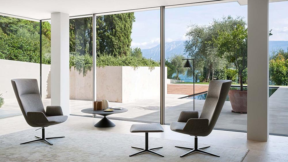 DESALTO armchair CALUM LOUNGE RELAX 750
