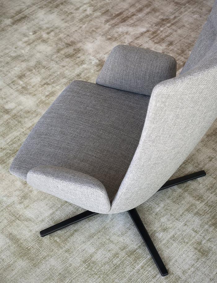 DESALTO armchair CALUM LOUNGE RELAX 750