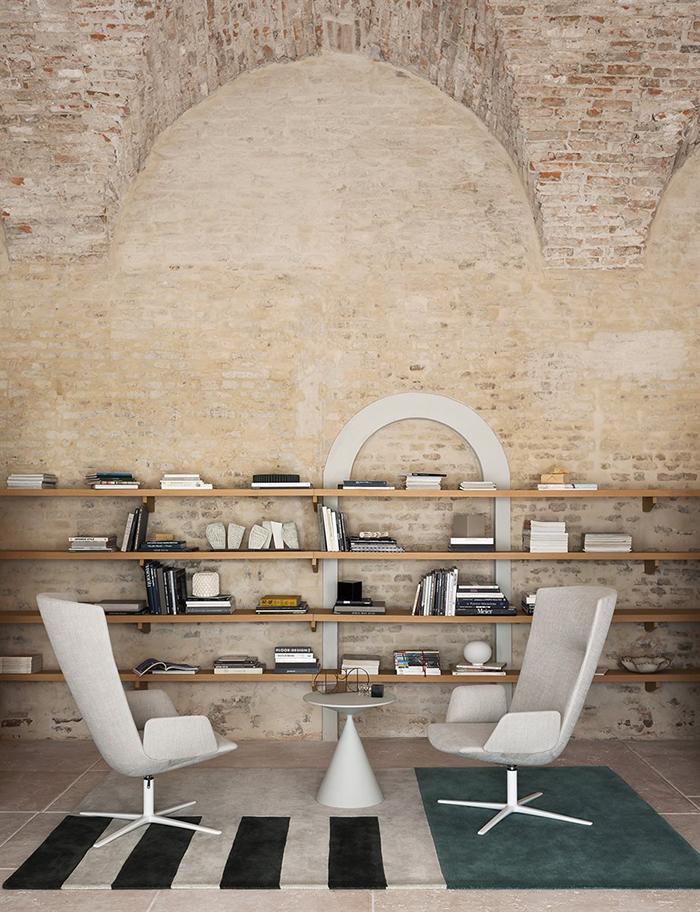 DESALTO armchair CALUM LOUNGE RELAX 750