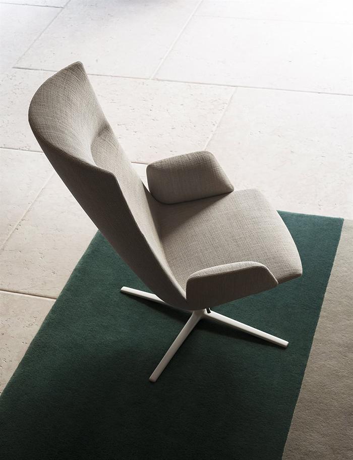 DESALTO armchair CALUM LOUNGE RELAX 750