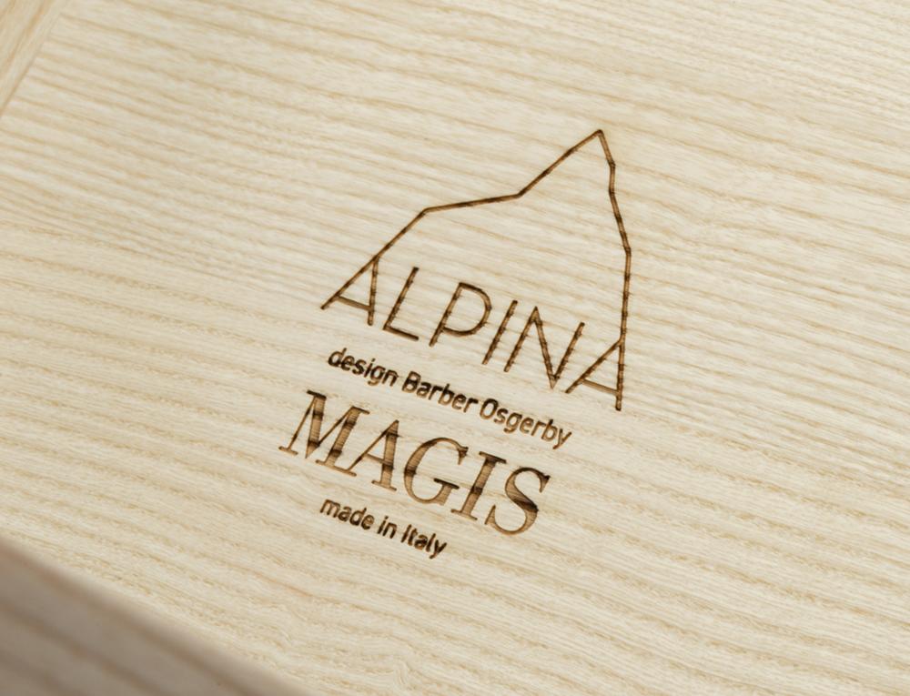 MAGIS set of 2 chairs ALPINA