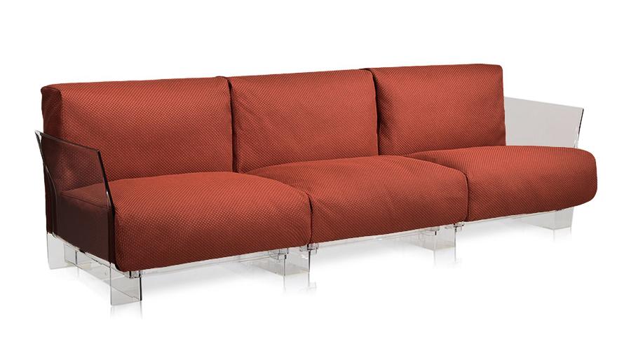 KARTELL sofa 3 places for outdoor POP OUTDOOR