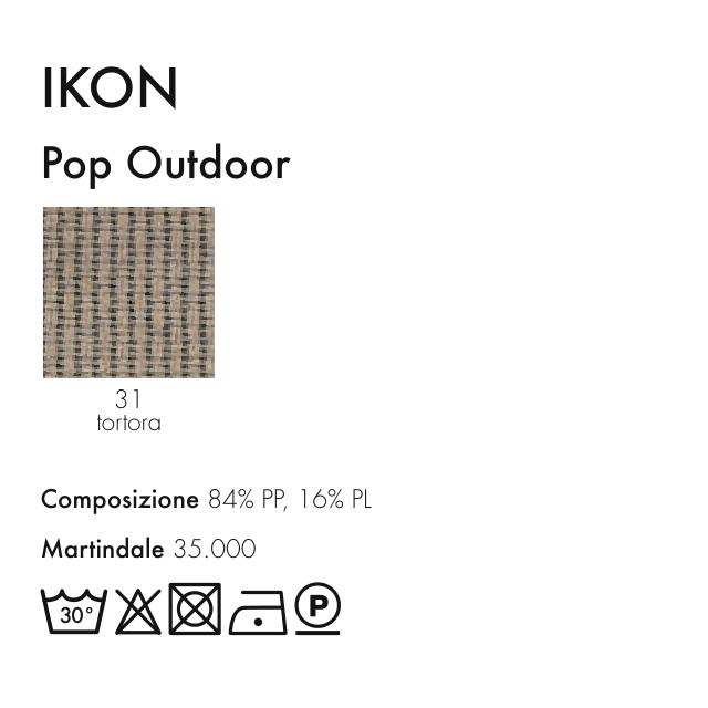 KARTELL sofa 3 places for outdoor POP OUTDOOR