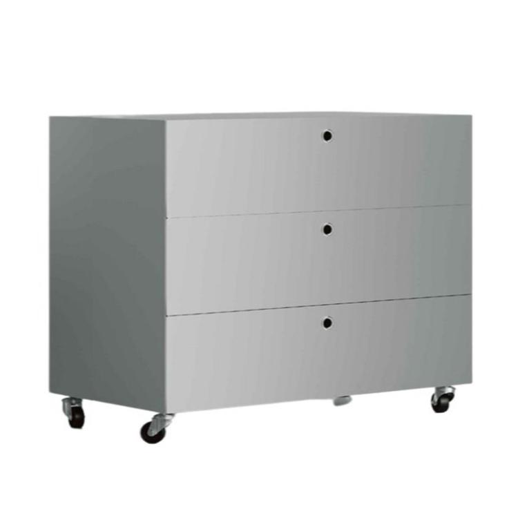 KRIPTONITE container on wheels with 3 drawers W 90 cm