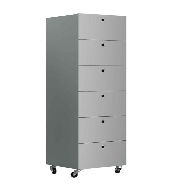 KRIPTONITE container on wheels with 6 drawers W 60 cm