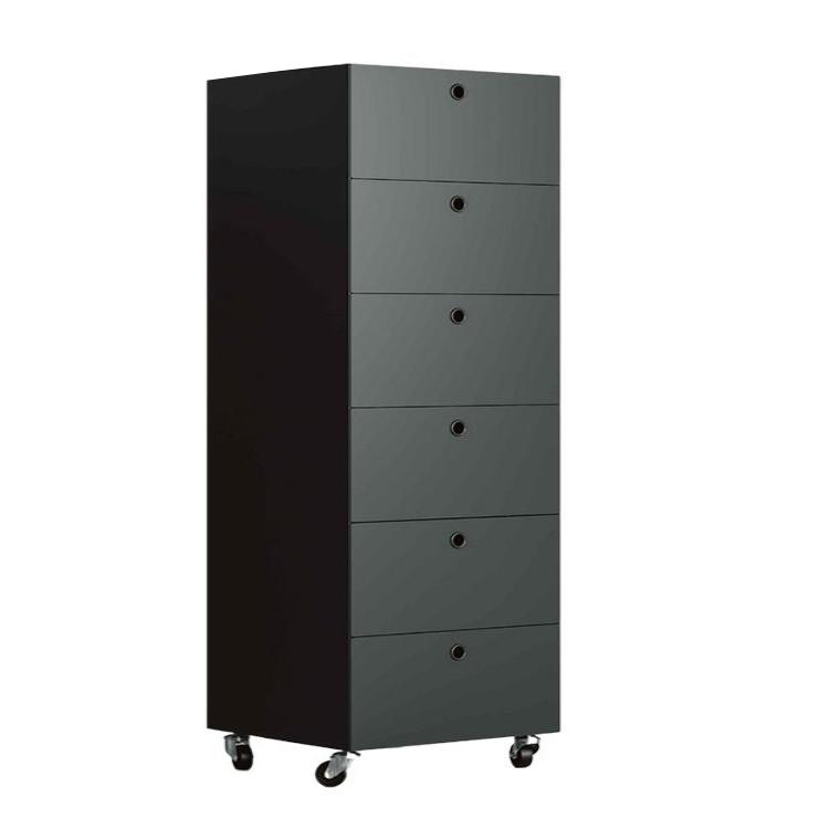 KRIPTONITE container on wheels with 6 drawers W 60 cm