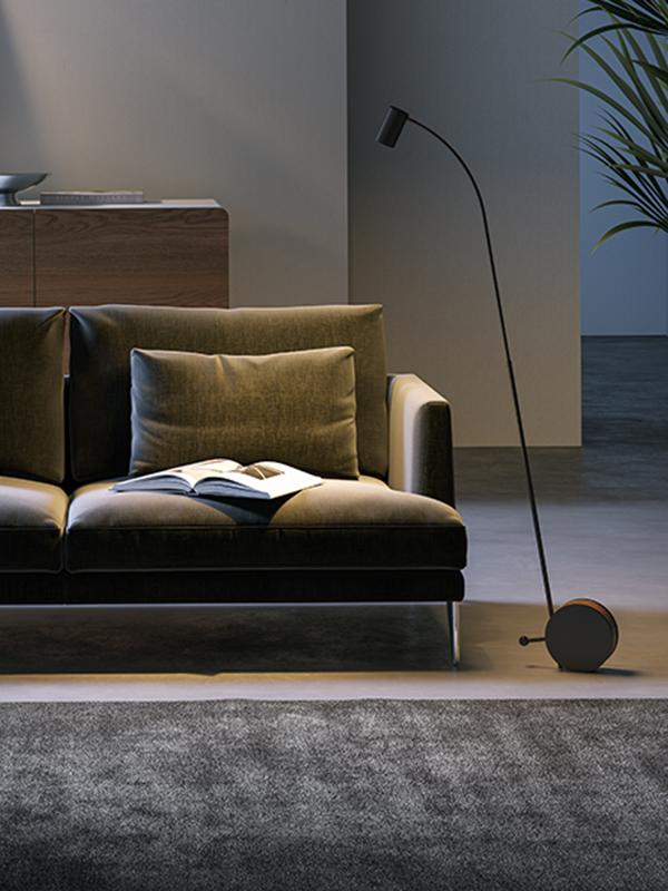 LUMEN CENTER lampadaire CHIOCCIOLA LECTURE