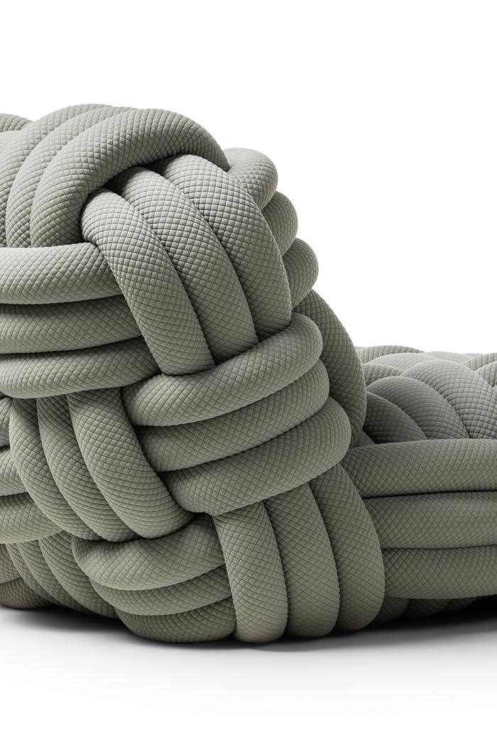 MOOOI armchair KNITTY LOUNGE CHAIR