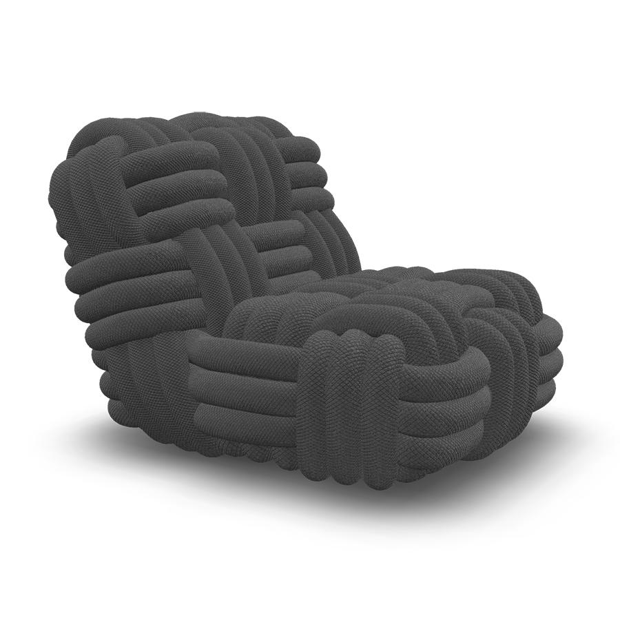 MOOOI armchair KNITTY LOUNGE CHAIR