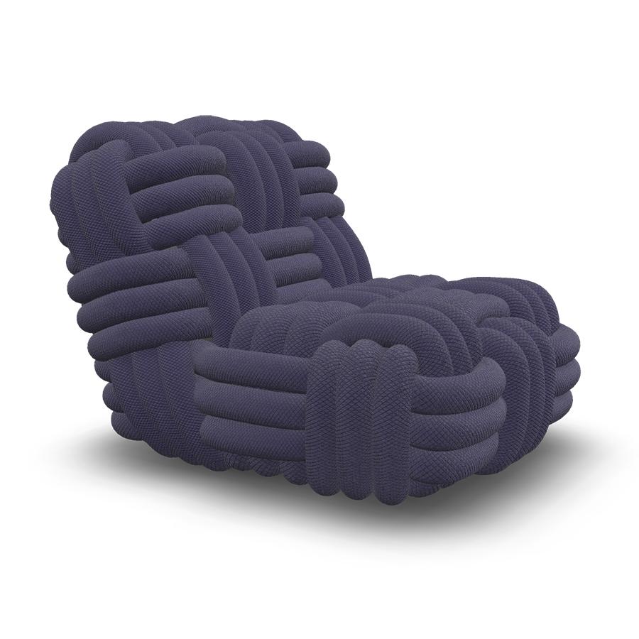 MOOOI armchair KNITTY LOUNGE CHAIR