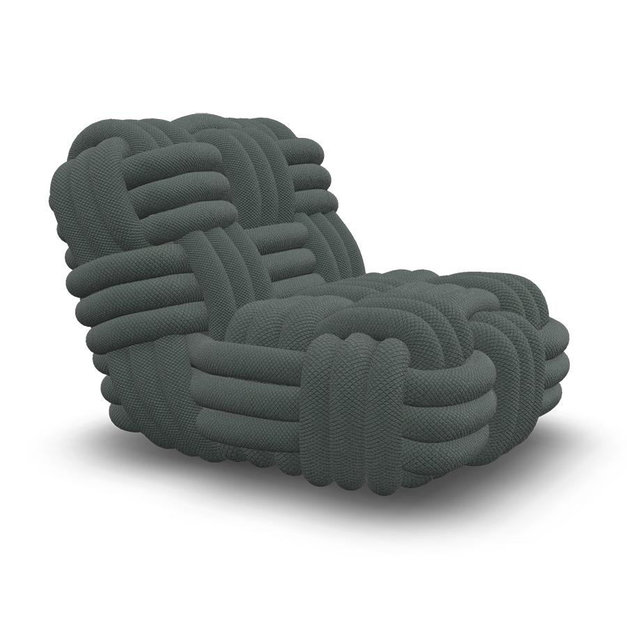 MOOOI armchair KNITTY LOUNGE CHAIR