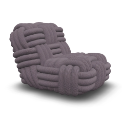 MOOOI fauteuil KNITTY LOUNGE CHAIR