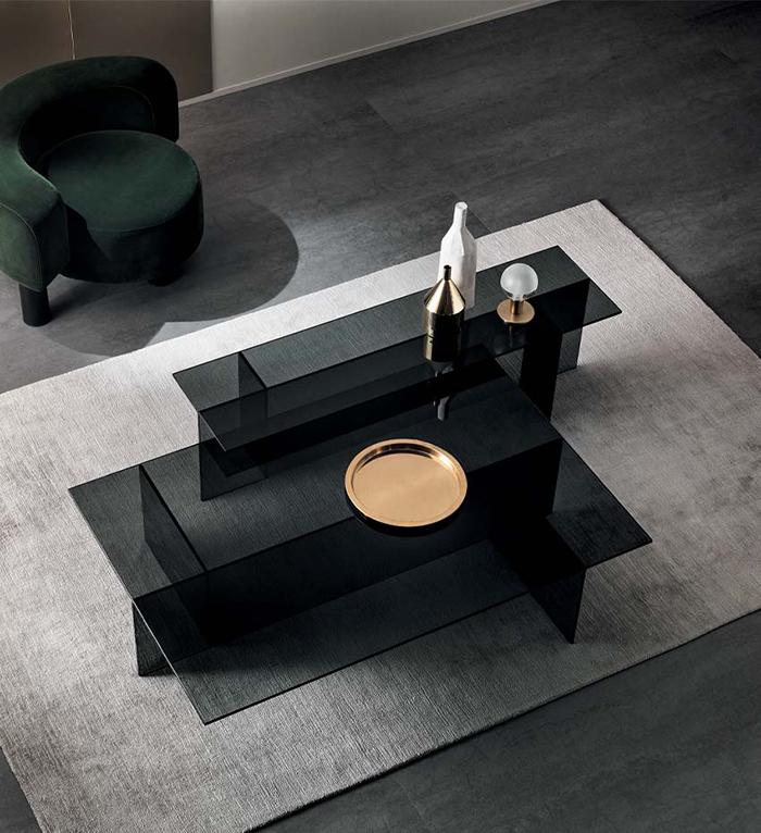 TONELLI table basse rectangulaire SESTANTE