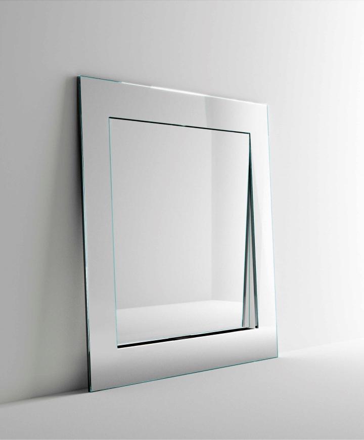 TONELLI square floor mirror GERUNDIO