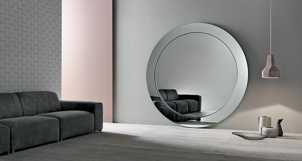TONELLI round floor mirror GERUNDIO