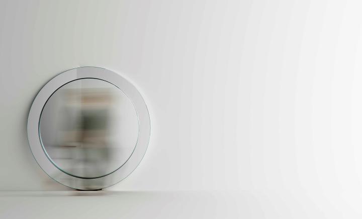 TONELLI round floor mirror GERUNDIO